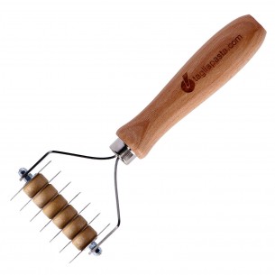 Ferramenta de corte de macarrão com lâminas lisas de aço 7 ideal para fazer sim- 9.5mm 2
