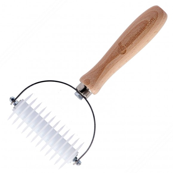 Herramienta de corte Pasta con 12 hojas de plástico de comida lisa para hacer fideos