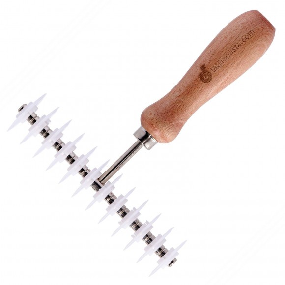 Einstellbar pasta-Schneider mit 12 Derlin glatten Klingen