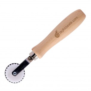 Rolling cutter for cutting and sealing Pasta, smooth steel blade width 14mm 2