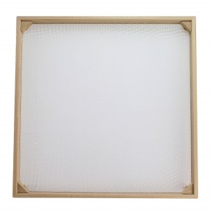 Square Beech Wood Fresh Pasta Drying Tray. Measurements 50x50 cm 2