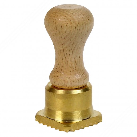 Vierkant gevormd Messing vormen met automatische ejector voor het snijden van ravioli - maatregelen 45x45 mm
