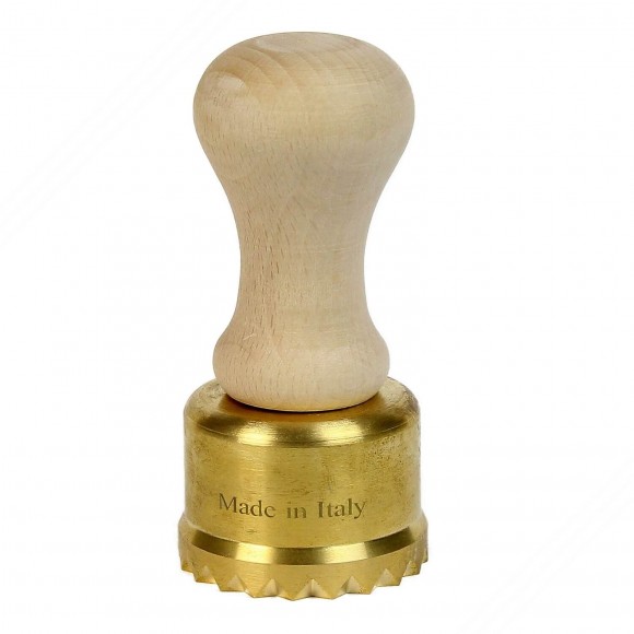 Forma redonda Molde de latão com ejetor automático para corte Ravioli - Diâmetro 50 mm