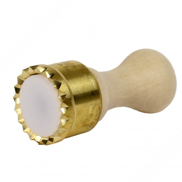 Round Shaped Brass Stamp with Automatic Ejector for Cutting Ravioli - Diameter 50 mm