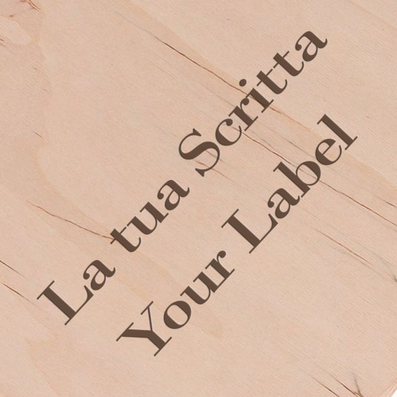 Scritta personalizzata (max 20 caratteri)