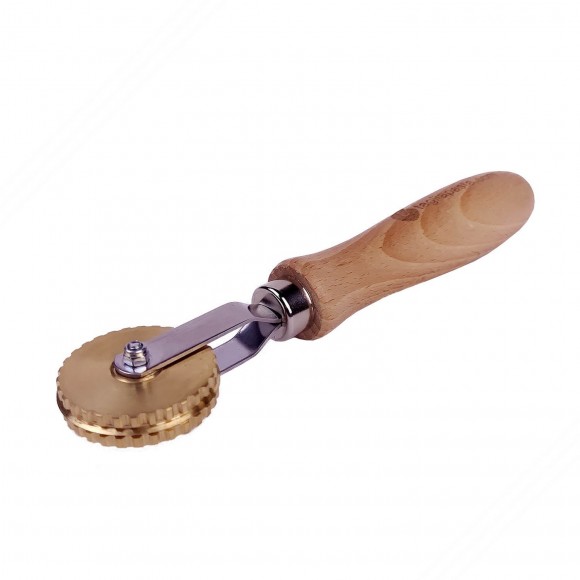 Messing ravioli-schneider zum Schneiden und Versiegeln Pasta mit glatter Klingenbreite 9mm