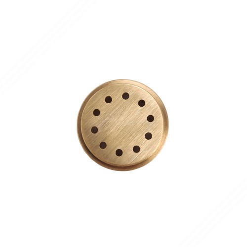 Brass die to create spaghetti for TP-TO2021 hand press