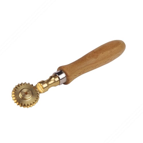 Latón cortador rueda con sola hoja dentada con 30 mm de diámetro