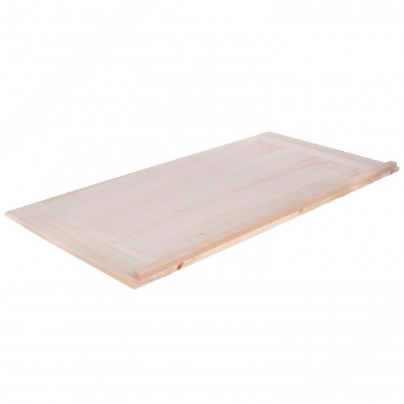 Planche à pâtisserie en bois de peuplier. Dimensions: 70x54x2 cm