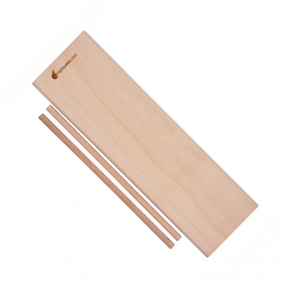 Doppeltes Holz Schneidbrett - rigagnocchi / garganelli und standard
