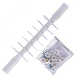 Cortador de masa rotativo profesional con 7 Dentado Blades en Plástico POM apto para alimentos 2