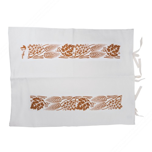 Funda para tabla de pastelería en algodón con Rojiña Estampados romagnoles Max tamaños 130x65 cm