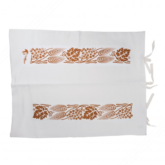 Funda para tabla de pastelería en algodón con Rojiña Estampados romagnoles Max tamaños 130x65 cm