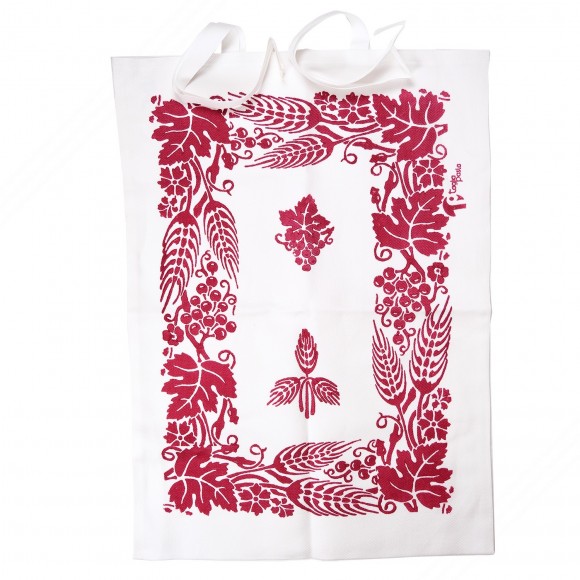 Funda para pastelería en algodón con Red Estampados romagnoles - Max tamaños 60x40 cm