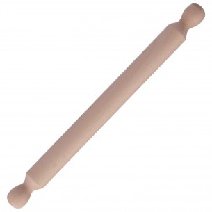 Rouleau à pâtisserie, en bois de hêtre, pour pâtes maison fraîches. Longueur cm 70 2