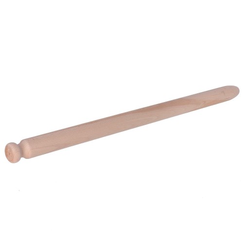 Professional rolling pin in beech tree wood for fresh homemade pasta. Length cm 77