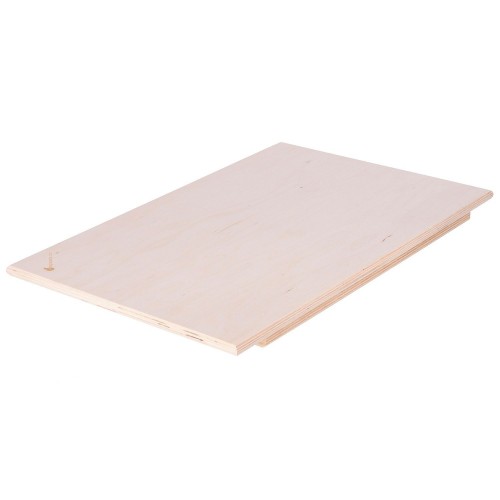 Multilayer Birch Wood Pastry Board. Dimensions: 50x33cm