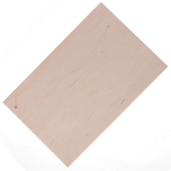 Asse da pasta in legno di betulla multistrato. Dimensioni tagliere: 90x50x1,2 cm