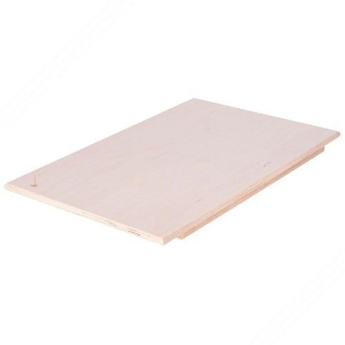 Asse da pasta in legno di betulla multistrato. Dimensioni tagliere: 90x50x1,2 cm
