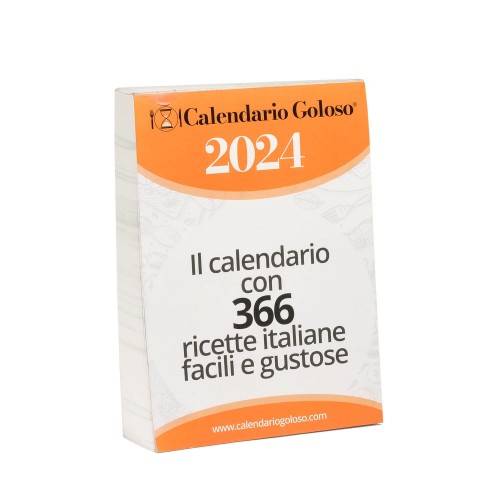 Calendario Goloso 2024 con ricette in Italiano
