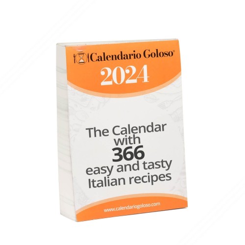 Calendario Goloso 2024 mit Rezepten auf Englisch