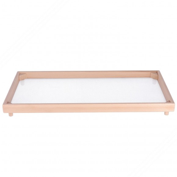 Rectangular Beech Wood Fresh Pasta Drying Tray. Dim. 32x60 cm