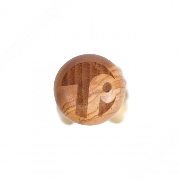 Em forma de borboleta latão corte de ravioli molde com ejetor automático - 10,5 x 6 diam cm.