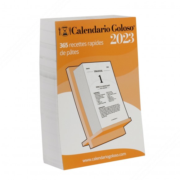 [Outlet] Calendario Goloso 2023 with 365 recipes in French