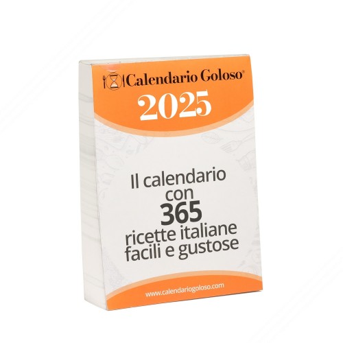 Calendario Goloso 2025 con ricette in Italiano solo cartaceo