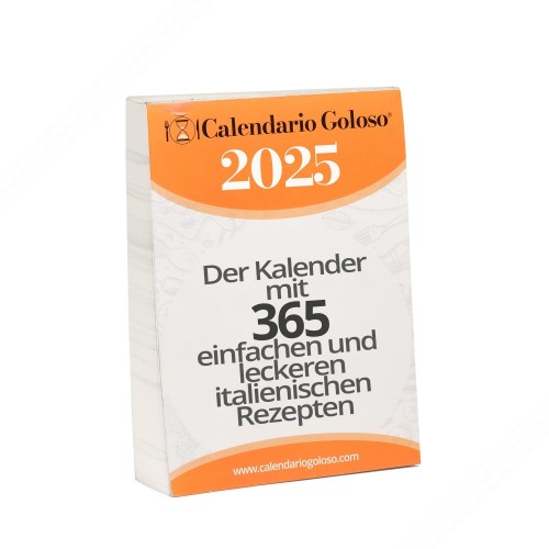 Calendario Goloso 2025 mit Rezepten nur in deutscher Zeitung