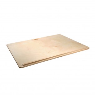Multilayer birch wood pasta cutting board. Equipped with handle. Size: 75x59 cm 2