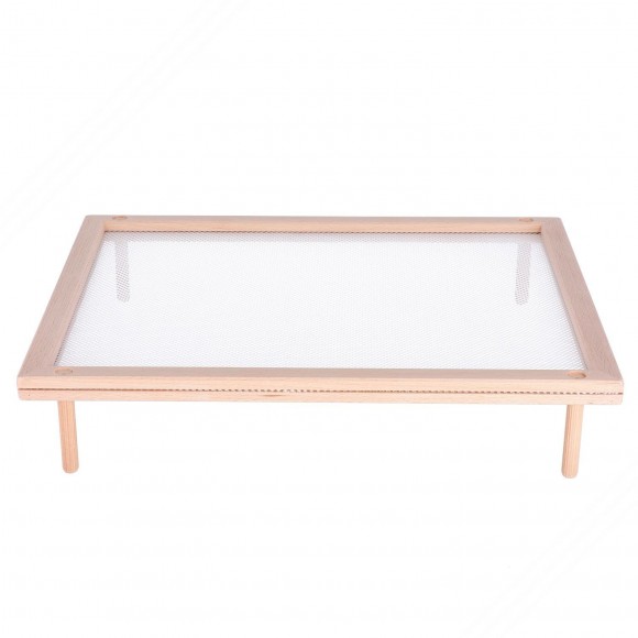 Rectangular Wooden Dryer Perfect to Dry Pasta, Vegetables and Spices. Dim. 50x40 cm