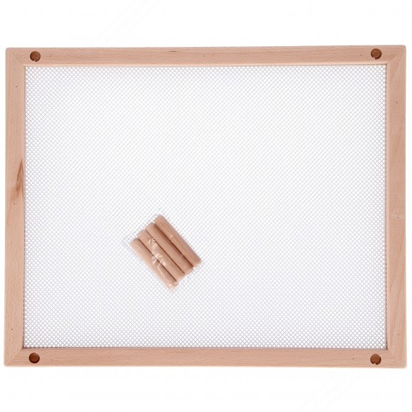 Rectangular Wooden Dryer Perfect to Dry Pasta, Vegetables and Spices. Dim. 50x40 cm