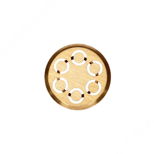 Maccheroni matriz de latón compatible con extrusor de pasta TP-MGOM40025T
