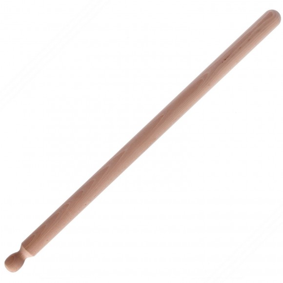 Mattarello professionale in legno di faggio per pasta fresca. Lungo 100 cm