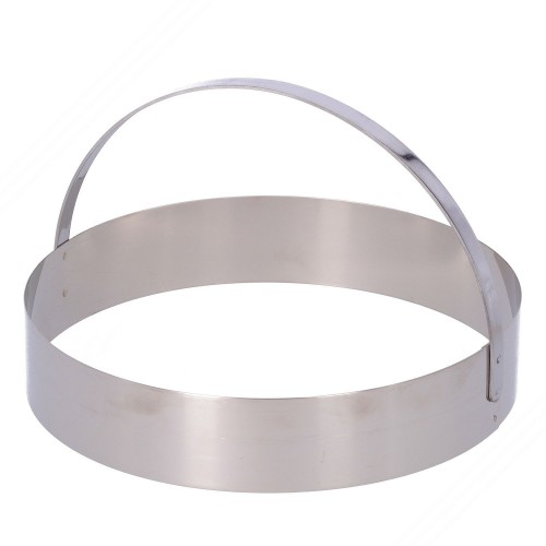Edelstahl Piadina und Calzone Schneider. Durchmesser 20 cm