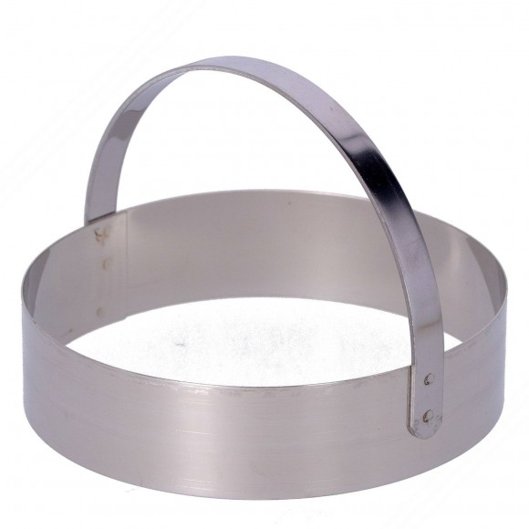 Taglia piadine e calzoni in acciaio INOX. Diametro 10,2 cm