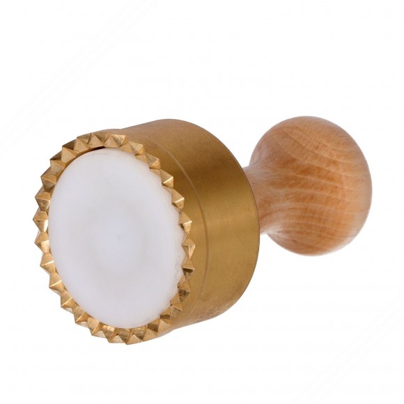Forma redonda Molde de latão com Ejetor Automático para Cortar Ravioli - Diâmetro 65 mm