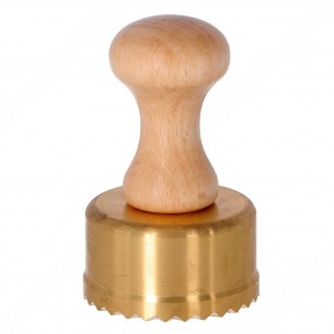 Round Shaped Brass Stamp with Automatic Ejector for Cutting Ravioli - Diameter 65 mm 2