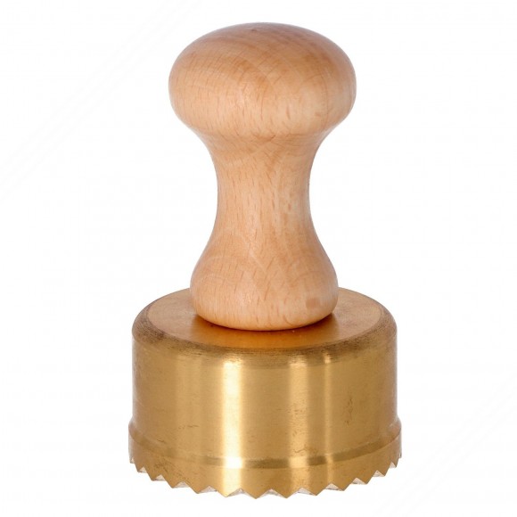 Forma redonda Molde de latão com Ejetor Automático para Cortar Ravioli - Diâmetro 65 mm