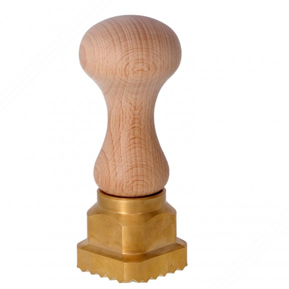 Em forma quadrada Molde de latão com Ejetor Automático para Cortar Ravioli - Medidas 35x35 mm