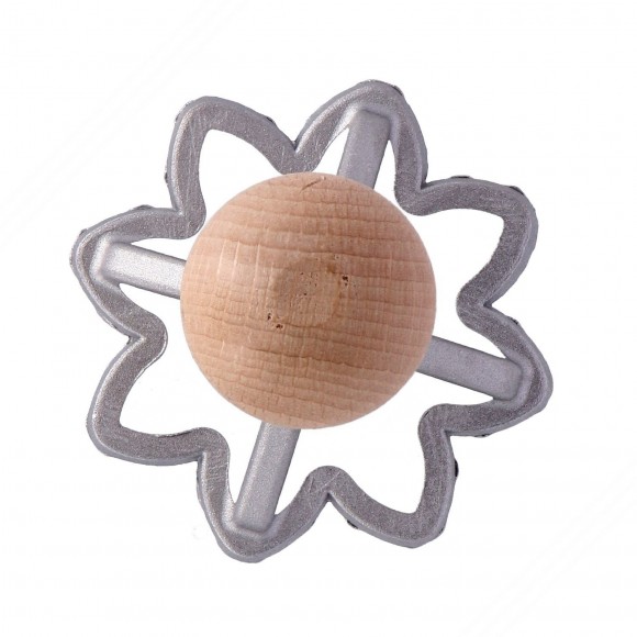 Aluminio moldeado por girasol Molde para Cortar Ravioli – Diámetro 70 mm