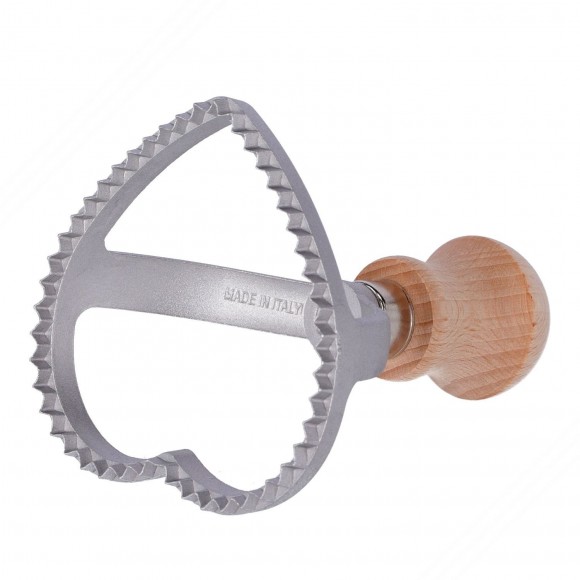 Herzförmiges Aluminium Form für Schneiden Ravioli – Durchmesser 85 mm
