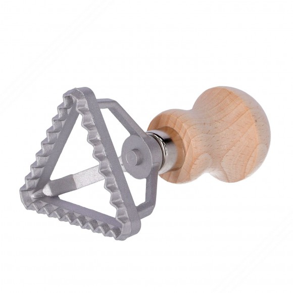 Aluminio en forma triangular Molde para el corte Ravioli – lado de medición: 45 mm