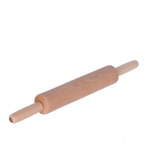 Rotação rolo para massa, para massas frescas, com alça dupla. Comprimento cm 40