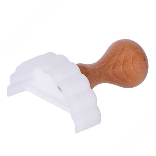 Croissant  Shaped Food Safe Plastic POM Stamp for Cutting Ravioli