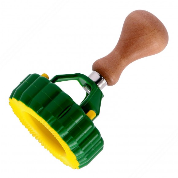 De forma de margarita Plástico POM apto para alimentos Molde con Eyector cargado de primavera para Cortar Ravioli – Diámetro 90 
