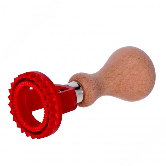 Em forma de sol Plástico POM com aprovação alimentar Molde para corte Ravioli – Diâmetro 50 mm