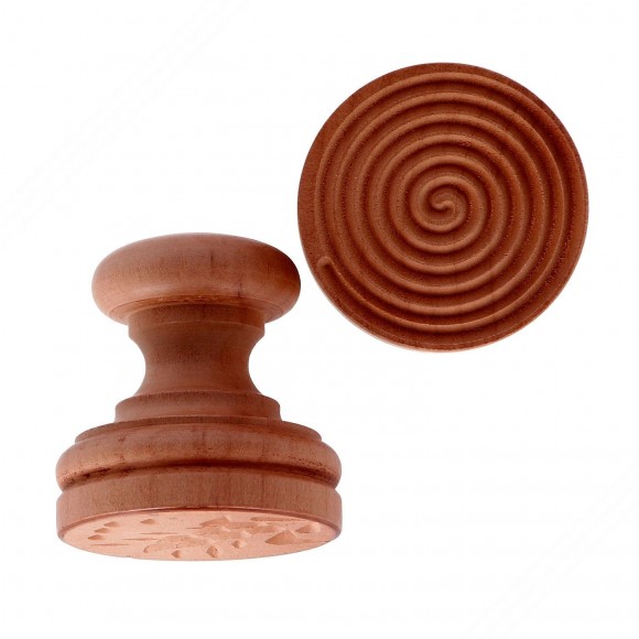 Ear of wheat-shaped Stamp for Making Ligurian Corzetti Pasta