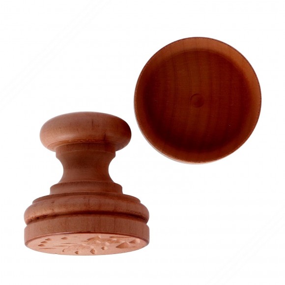 Ear of wheat-shaped Stamp for Making Ligurian Corzetti Pasta